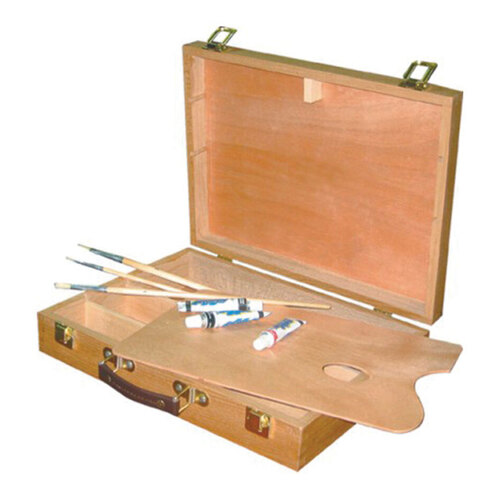 BEECH OILED SKETCHBOX WITH PALETTE