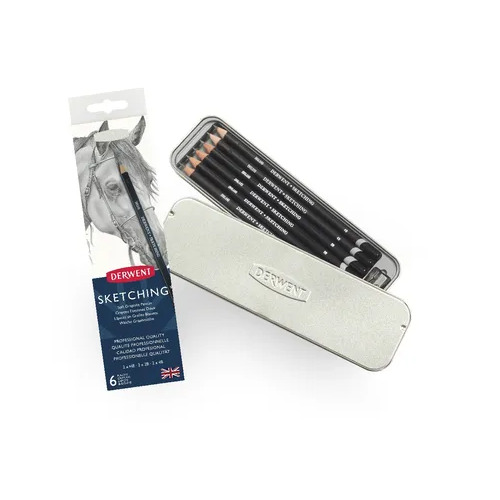 Derwent Sketching Pencils Tin 6