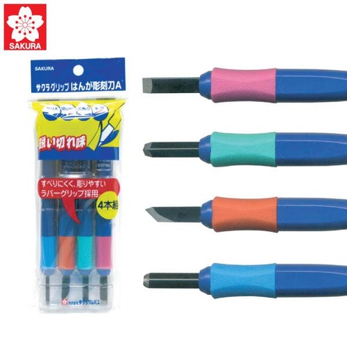 Sakura Carving Tools 4pcs