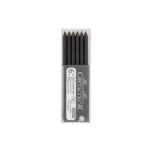 CRETACOLOR GRAPHITE 5.6mm 6B Box 6mm