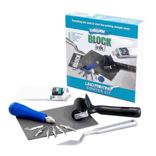 Derivan Block Printing Starter Kit