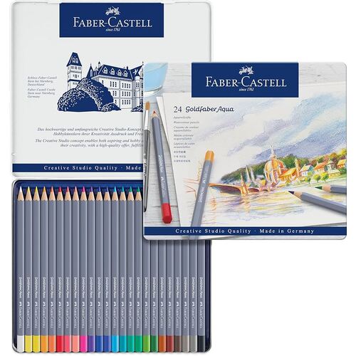Faber-Castell Goldfaber Aqua Watercolour Pencils