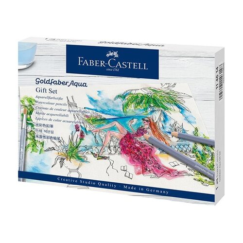 Faber-Castell Goldfaber Gift Set Watercolour Pencils