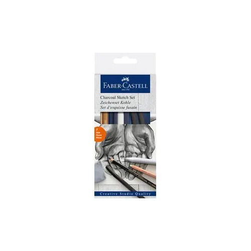 FABER CASTELL CHARCOAL SKETCH SET 7