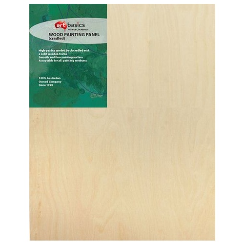 Art Basics Wooden Painting Panels