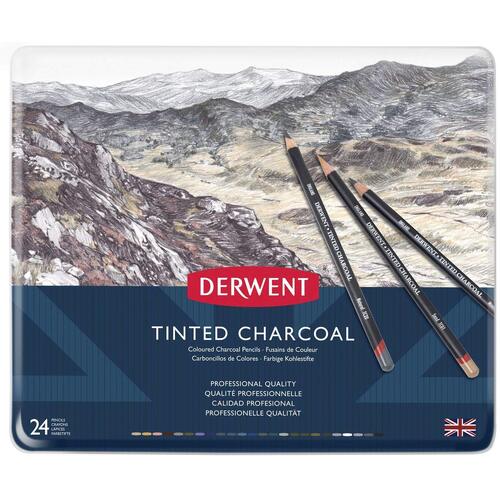 Derwent Tinted Charcoal Pencil Sets