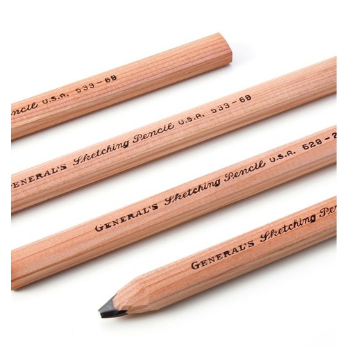 Generals Flat Sketching Pencils