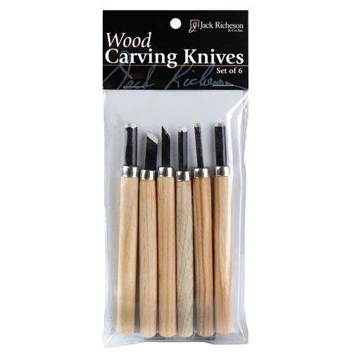 Jack Richeson Wood Carving Knives set of 6