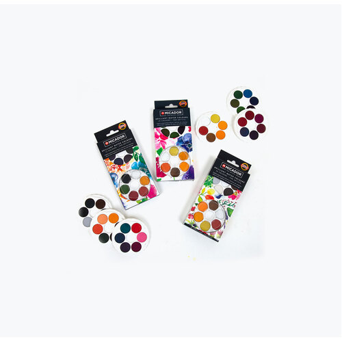 Micador Brilliant Watercolour Discs