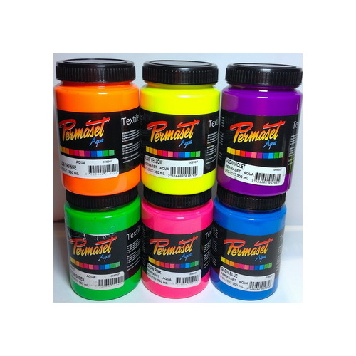 Permaset Aqua Screen Printing Inks 300ml