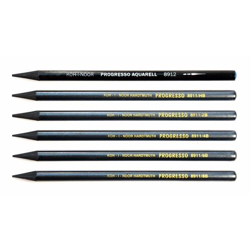 Koh-I-Noor Progresso Woodless Graphite Pencils