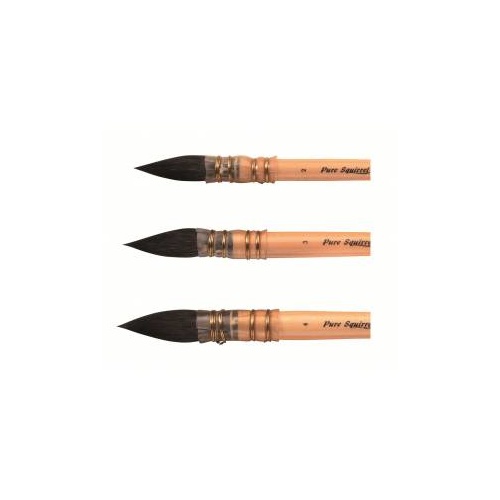 Winsor & Newton Squirrel Point Wash Brushes